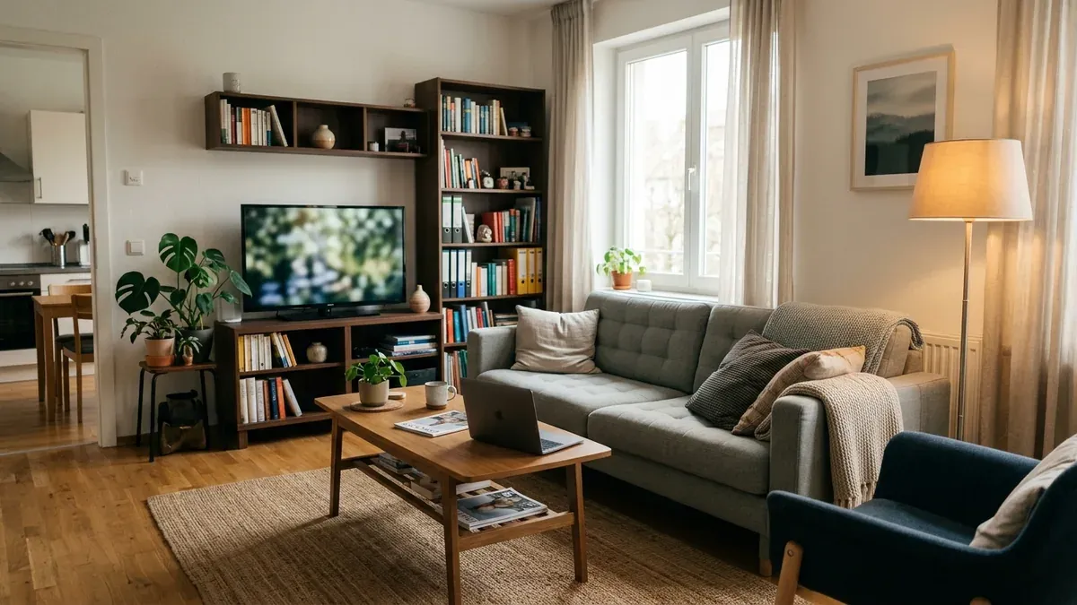 Hausrat in einer Wohnung als Beispiel für eine Hausratversicherung