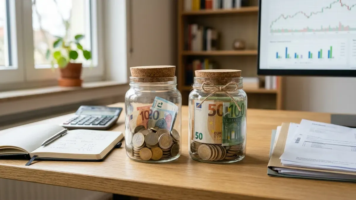 Vergleich von Tagesgeld und Festgeld als Möglichkeiten zum Sparen